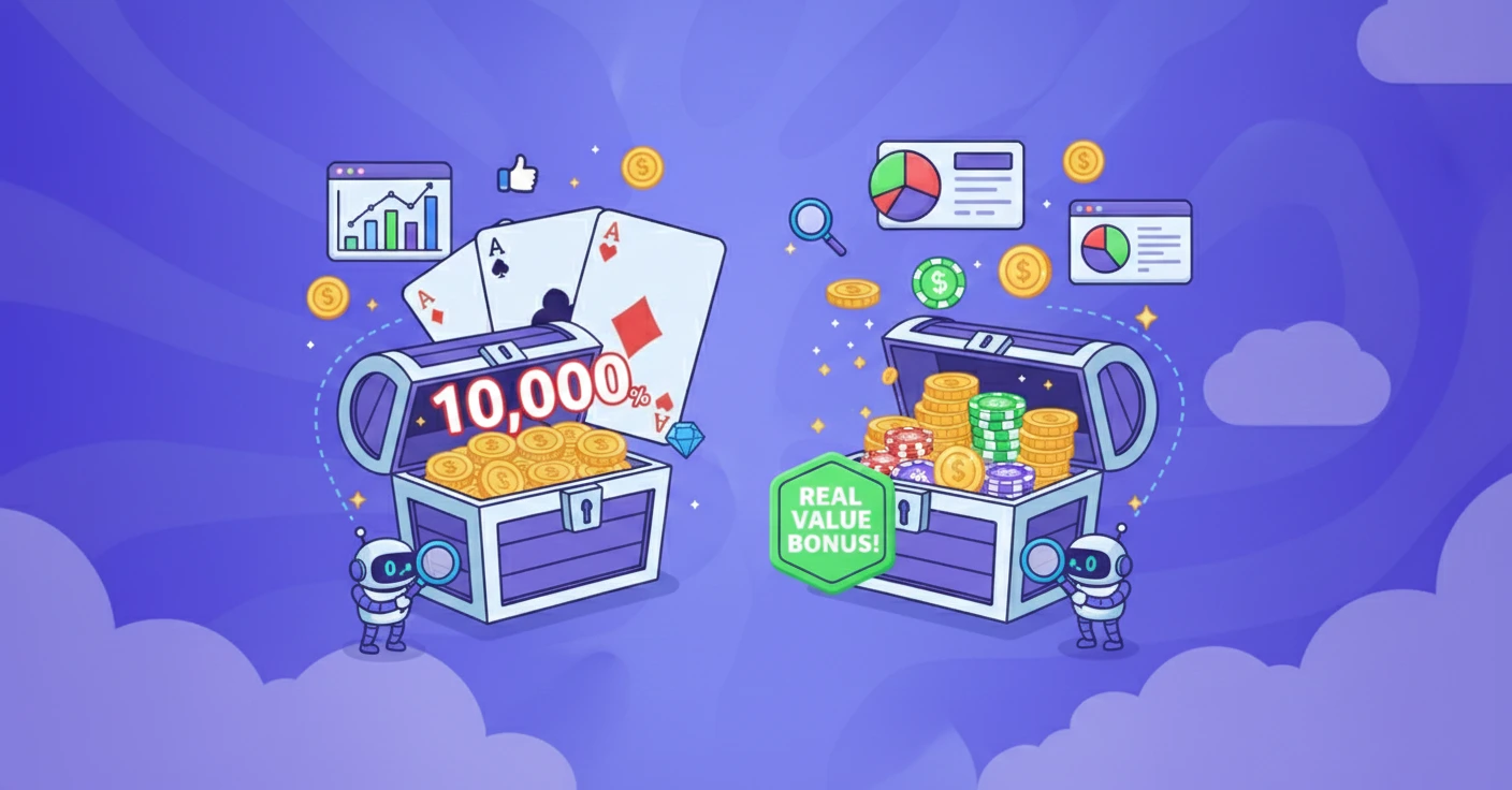 Highest Bonuses in Sweepstakes Casinos (2026): How to Compare Real Value, Not Just Big Numbers