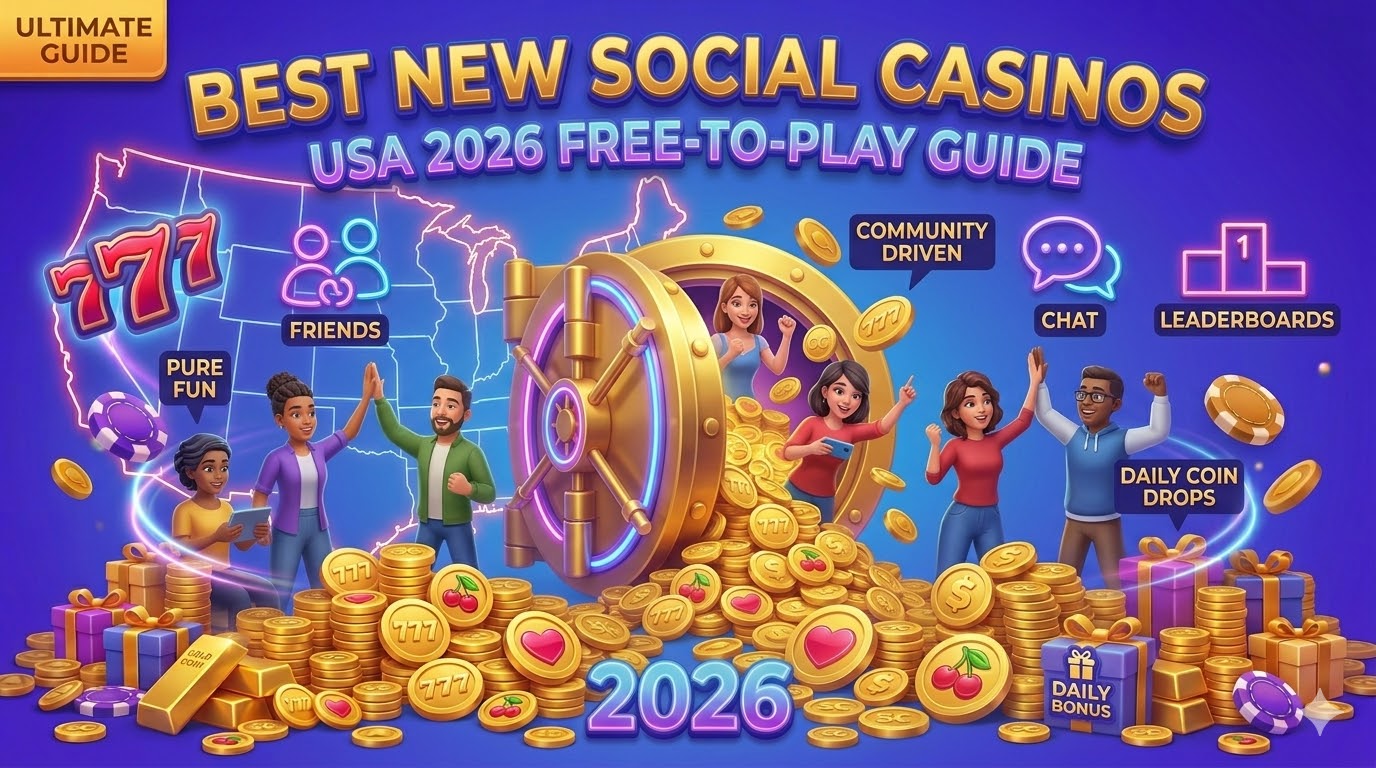 New Social Casinos 2026: The Best Places for Free Gaming & Social Fun