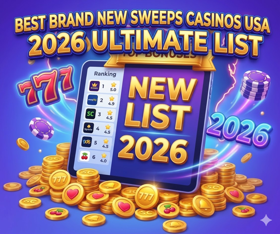 Best Brand New Sweeps Casinos USA: A Complete List for 2026